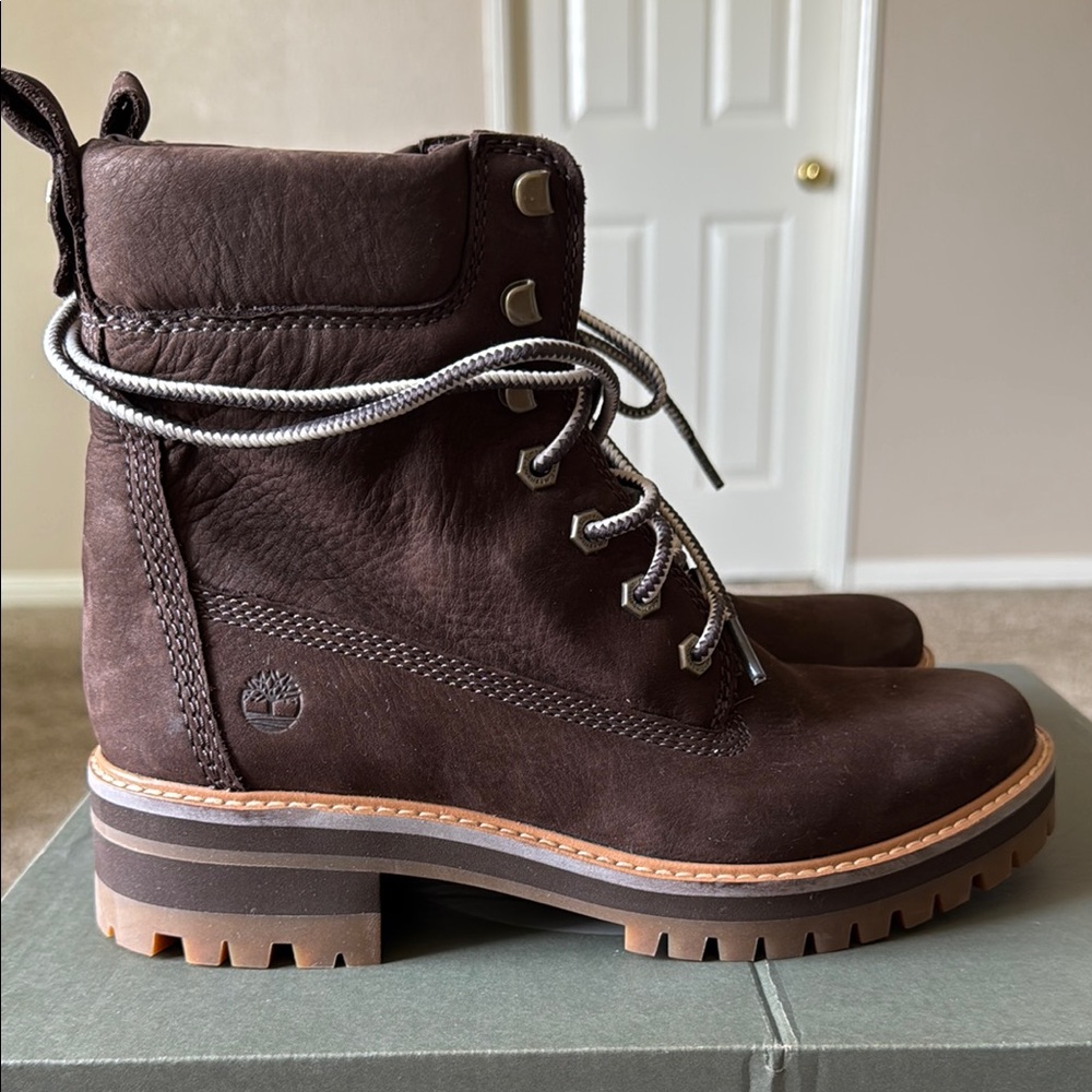 Timberland Brown Leather Boots